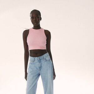 H&M Ribbed Crop Top